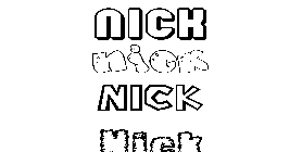 Coloriage Nick