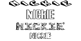 Coloriage Nickie