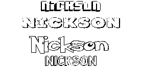 Coloriage Nickson