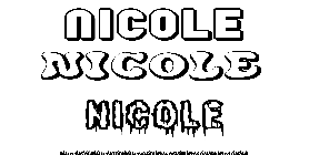 Coloriage Nicole