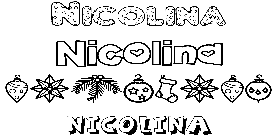 Coloriage Nicolina