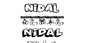 Coloriage Nidal