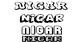 Coloriage Nigar