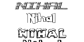 Coloriage Nihal