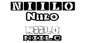 Coloriage Niilo