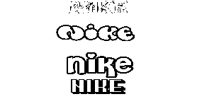 Coloriage Nike