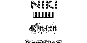 Coloriage Niki