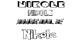 Coloriage Nikole