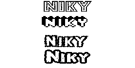Coloriage Niky