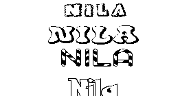 Coloriage Nila