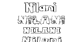 Coloriage Nilani