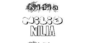 Coloriage Nilia