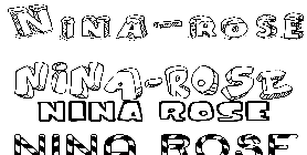 Coloriage Nina-Rose