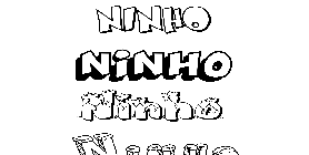 Coloriage Ninho