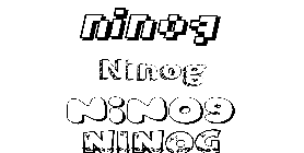 Coloriage Ninog
