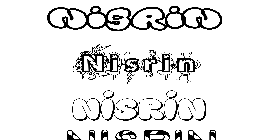 Coloriage Nisrin