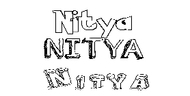 Coloriage Nitya