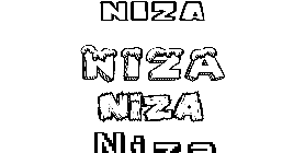 Coloriage Niza