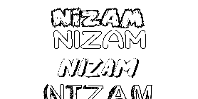 Coloriage Nizam