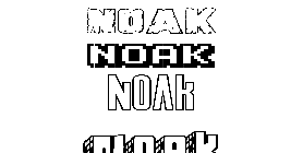 Coloriage Noak