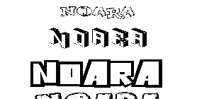 Coloriage Noara