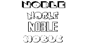 Coloriage Noble