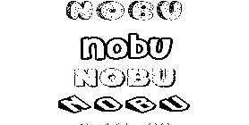 Coloriage Nobu