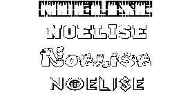 Coloriage Noelise