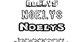 Coloriage Noelys