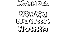 Coloriage Nohra