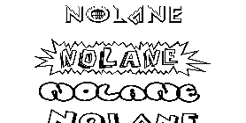 Coloriage Nolane