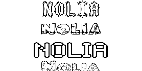 Coloriage Nolia