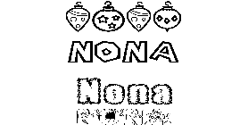 Coloriage Nona