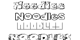 Coloriage Noodles