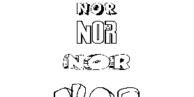 Coloriage Nor