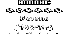 Coloriage Norane