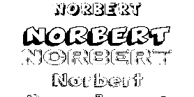 Coloriage Norbert