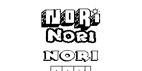 Coloriage Nori