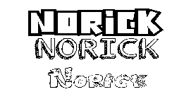 Coloriage Norick