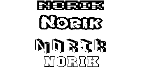 Coloriage Norik