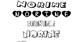 Coloriage Norine