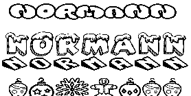 Coloriage Normann