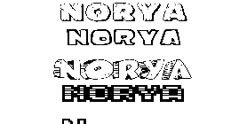 Coloriage Norya