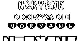 Coloriage Noryane