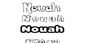 Coloriage Nouah