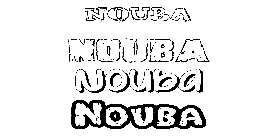 Coloriage Nouba