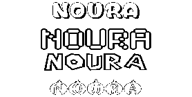 Coloriage Noura