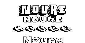 Coloriage Noure