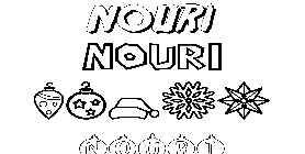 Coloriage Nouri