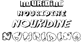 Coloriage Nouridine